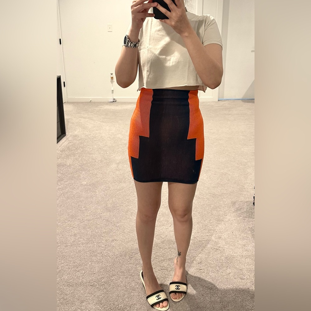 ALEXANDER WANG BODYCON MINI SKIRT
